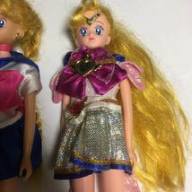 セーラームーンのお人形　ジャンク品2体　BANDAI 着せ替え人形美少女戦士セーラームーン 昭和レトロ _画像5