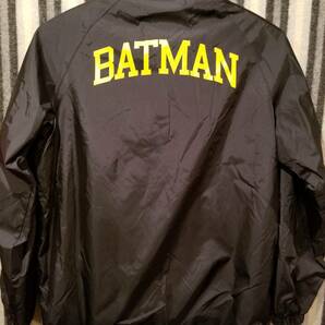 古着 コーチジャケット（Sサイズ）アメリカサイズ バットマン BATMAN  ナイロンジャケットの画像2