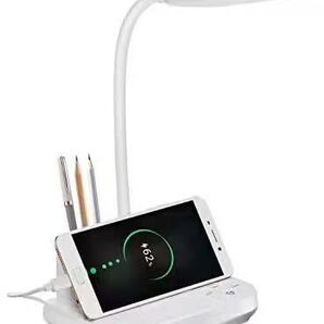 多機能LEDデスクランプ 充電式 収納可能 白色