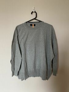 1 times put on beautiful goods *zucca Zucca simple knitted * gray 