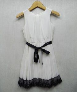 ★blush by Us Angels / ブラッシュ バイアス エンジェル ◎白ノースリーブドレス　子供 /キッズ　7サイズ　定価79ドル　新品 /タグ付き