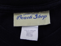 ★BROOKLYN Beach Shop ◎ブラック　半袖Tシャツ　Sサイズ_画像3