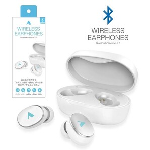 ALPEX BTW-A3900 Bluetooth ワイヤレス イヤホン 白