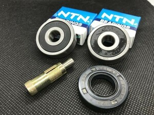 ヤマハ SRX400/SRX600 3SX/3VN 日本製 NTNフロントホイール ベアリング交換セット 抜き工具＆作業手順説明 93306-30202ダストシール