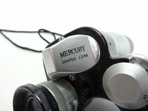 【O-0626】MERCURY COATED LEND 10X25 Field 8°マーキュリー 双眼鏡 現状品【千円市場】_画像3