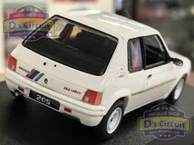 即決あり 完売品 NOREV 471750 1/43 プジョー 205 ラリー 1988 (ホワイト)_画像3