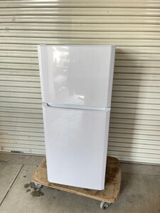 NG040420 Haier 2ドア冷凍冷蔵庫 121L JR-N121A 2018年製 動作品 ホワイト ハイアール 管理B