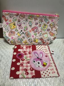 ハンドメイド レトロ ポーチ カードケース ミニポーチ ハニーチューン