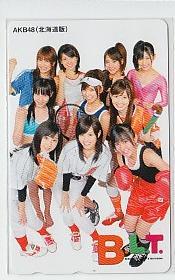 テレホンカード アイドル テレカ AKB48 （北海道） BLT A0152-0013-