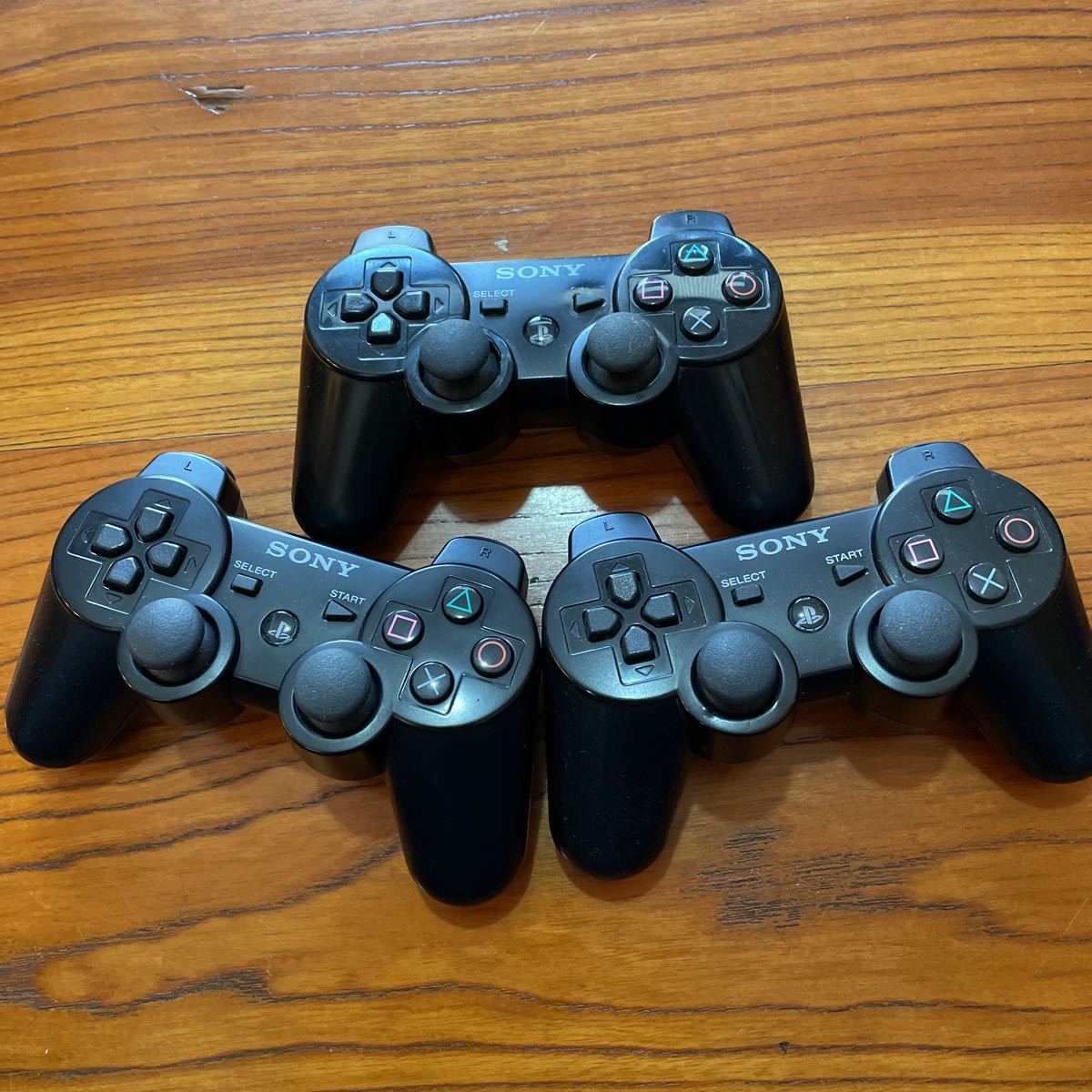 ●完動品●SONY PS3 コントローラー DUALSHOCK3 ディープレッド