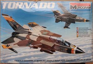 希少 PANAVIA TORNADO トーネード 1/72 MONOGRAM モノグラム 未組立 プラモデル 20220402 tkhshss Ⅱ-Ⅰ h 0226