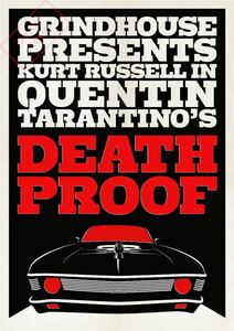 ポスター『デス・プルーフ in グラインドハウス』（Death Proof）★クエンティン・タランティーノ/バニシング・ポイント/シボレー・ノヴァ