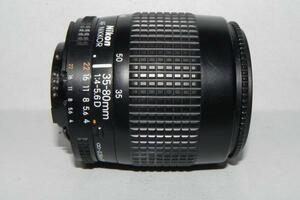 **中古品　 Nikkor AF 35-80mm f/4-5.6D レンズ*