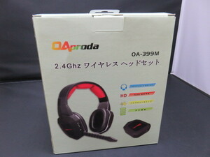 中古美品 動作確認済み OAproda OA-399M ワヤレスヘッドセット 2.4GHz