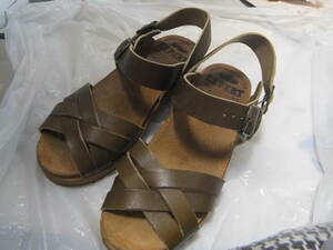 EXPERT ANATOMISK BOTTEN Sweden made size 35 wooden sandals sabot shoes shoes lady's .1350