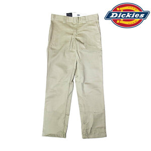 Dickies WP830 DS（デザートサンド） スリムテーパード　ワークパンツ 【ウエスト 28 x レングス 32】