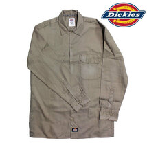 Dickies WL475 RNP【カーキ】ディッキーズ ワークシャツ手作業の“ダメージ加工”が魅力的！ 2XLサイズ_画像1