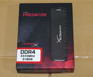 HyperX Predator DDR4 8GBx2 16GB 3333MHz (HX433C16PB3K2/16)