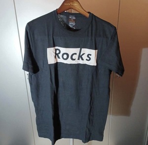 ★mimic/＋8 PARIS ROCK Tシャツ ロゴ BLACK