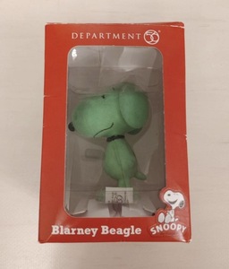 ★「Blarney Beagle」　SNOOPY by Design DEPARTMENT56　スヌーピー　マスコット　置物