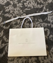 BRUEELLO CUCINELLI 　手提げ紙袋　リボン付き　ブランド　ショップ袋　ブルネロクチネリ_画像1