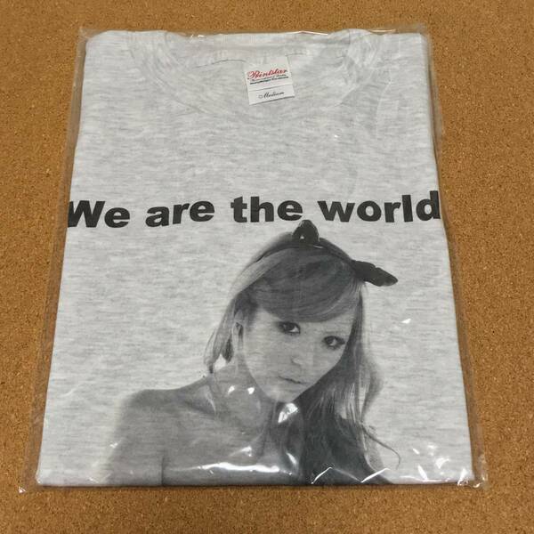 送料無料　新品　国内正規品　若槻千夏 チャリティー セミヌード Tシャツ　グレー　Mサイズ　b