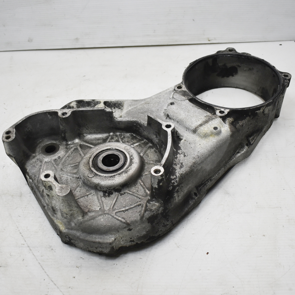  Harley 1989 год FLHTCU evo 1340 elect ковер ride Ultra Classic внутренний primary крышка двигателя [D] HD-46