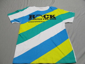 タイムセール レア 入手困難 ROCK IN JAPAN FESTIVAL 2012 ロックインジャパン フェスティバル 2012 記念 Tシャツ サイズ M