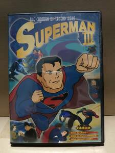 DVD　スーパーマンⅢ３話収録　日本語吹き替え　ディスクは普通です　動作未確認