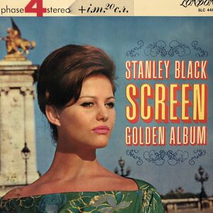 Stanley Black スタンリー・ブラック スクリーン・ゴールデン・アルバム LP 見開きジャケット レコード 5点以上落札で送料無料A