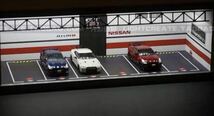 1/64 NISMO スカイライン　GTR　ガレージ6台収納　撮影ブース USB電源　LED照明　R31 R32 R33 R34_画像10