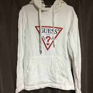 GUESS スウェット　パーカー　白