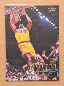Shaquille O'Neal (シャキール・オニール) 1997 FLEER '97-'98トレーディングカード 100 【NBA,LAKERS,レイカーズ】