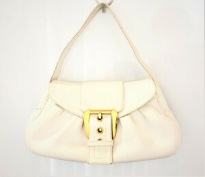 ◆ ◇ ◆ CELINE Large Chouquette Bag Bolso de mano semi-hombro White White 153333 Señoras Producto actual, Céline, Bolso, bolso, Bolsa de hombro