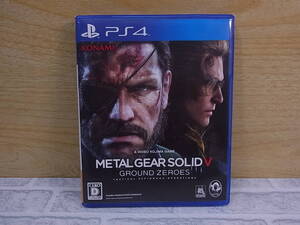 △C/240●コナミ KONAMI☆メタルギアソリッドV グウラウンド・ゼロズ☆METAL GEAR SOLID V GROUND ZEROES☆プレステ4(PS4)用ソフト☆中古品