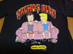 新品 ビーバスアンドバットヘッド tシャツ i BEAVISandBUTTHEAD mtv アメコミ ロック