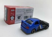 トミカ 組み立て工場　19　三菱ランサーエボリューションⅣ　ランエボ　ランサー　lancer evo　青黒　限定　tomica_画像3