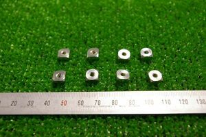 【MFP-0041】　四角ナット　角8mm　厚さ3.2mm　M3　8個セット