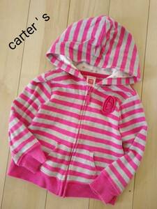 carter ' s/ 12m*. цветок узор. окантовка рисунок Zip выше Parker 