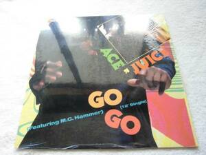 美品放出！Ace Juice/Go Go(D.C. Mix)6:45 (Cali Mix)6:45/Featuring M.C. Hammer/New Jack Swing/1989/12インチ