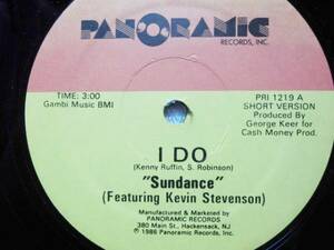 Sundance Featuring Kevin Stevenson/I Do(Short Version) 3:00(Long Version) 4:45 / George Kerr プロデュース/甘茶/1986/12インチ