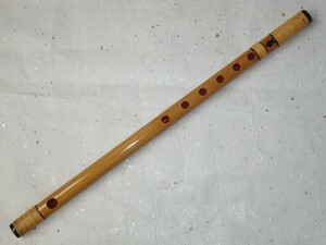 ..228 shinobue ( transverse flute )6 hole 4ps.@ condition ( classic ) total length 44.2. thickness 20.5.