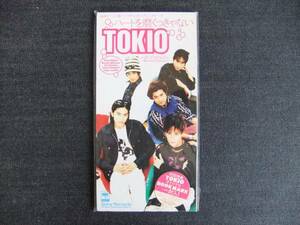 CDシングル8㎝-3　　　　TOKIO　　ハートを磨くっきゃない　　トキオ　同梱発送可能　ロックバンド　ジャニーズ　初回限定　しおり入り