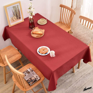 *.. feeling. exist soft cloth * red tablecloth 140×180. repairs easy flax cloth feeling of luxury pattern change new life multi Cross DIY