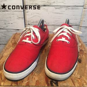 （88）converse コンバース　24cm 赤　スニーカー　ユニセックス