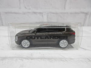 1/64　ディーラー特注品　ミニカー　三菱　新型アウトランダー　OUTLANDER 　ディープブロンズメタリック　非売品　カラーサンプル