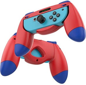 JUSPRO コントローラー グリップ Switch Joy-con対応 ハンド グリップ キュート デザイン キット - 2点