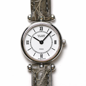 ヴァンクリーフアーペル Van Cleef & Arpels 腕時計 522901 クォーツ SS/レザー レディース 女性用 婦人用 腕時計 中古