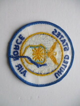 【送料無料】アメリカ空軍U.S. AIR FORCEパッチ刺繍ワッペン/D合衆国空軍エアフォース米軍ミリタリーUSA国章アメリカ軍U.S. Army白頭鷲 M19_画像5