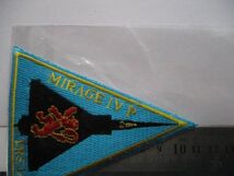 【送料無料】フランス ダッソー ミラージュIV MIRAGE IV P ERS 1/91パッチ刺繍ワッペン/爆撃機ミリタリー軍Army核抑止力 M20_画像9